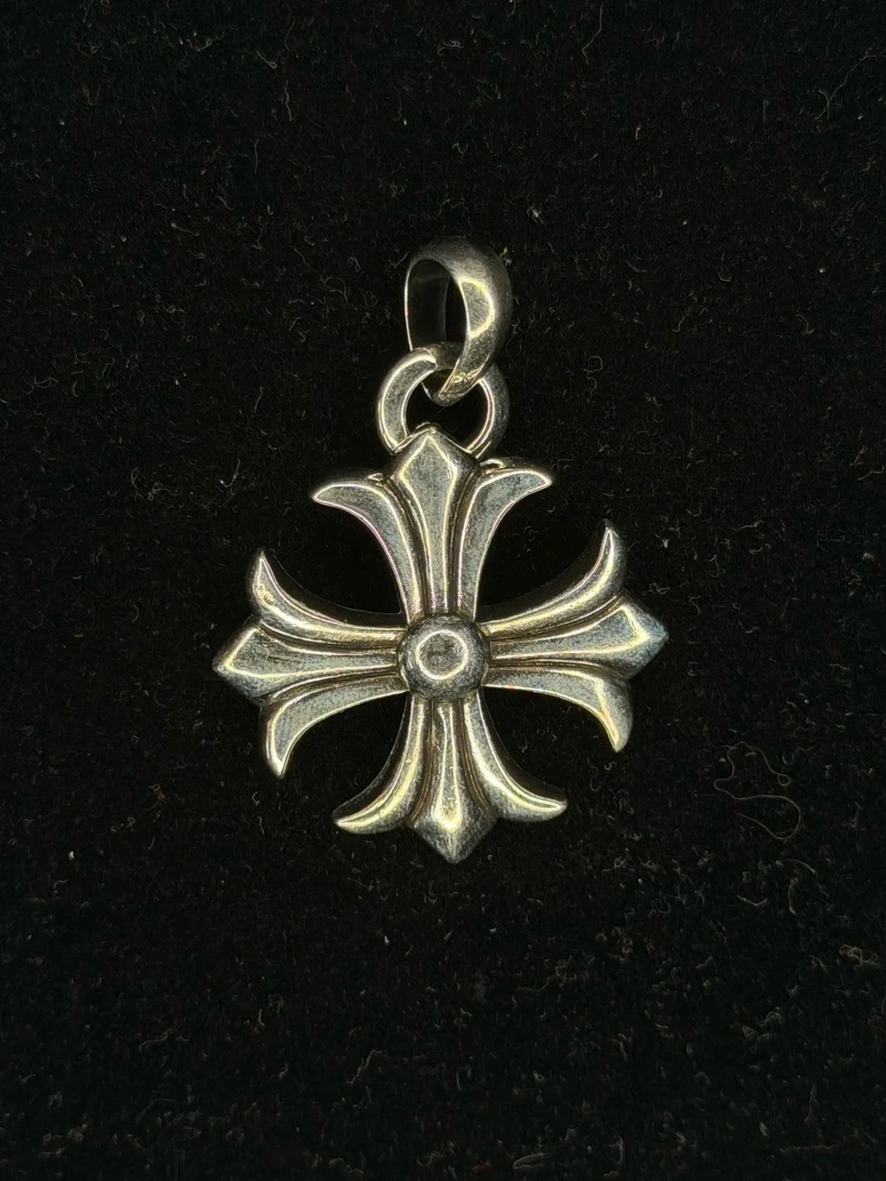 Chrome Hearts Floral Cross Big Pendant Unisex Pendant